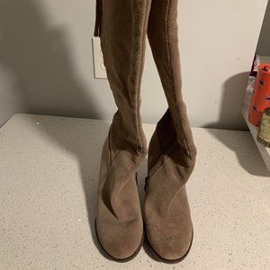 Frank Sarto Elnora tall suede boots 9.5